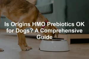 Featured image for Is Origins HMO Prebiotics OK for Dogs? A Comprehensive Guide