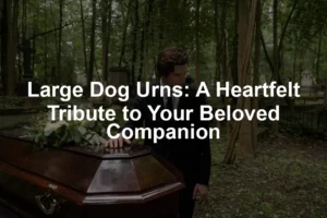 Featured image for Large Dog Urns: A Heartfelt Tribute to Your Beloved Companion