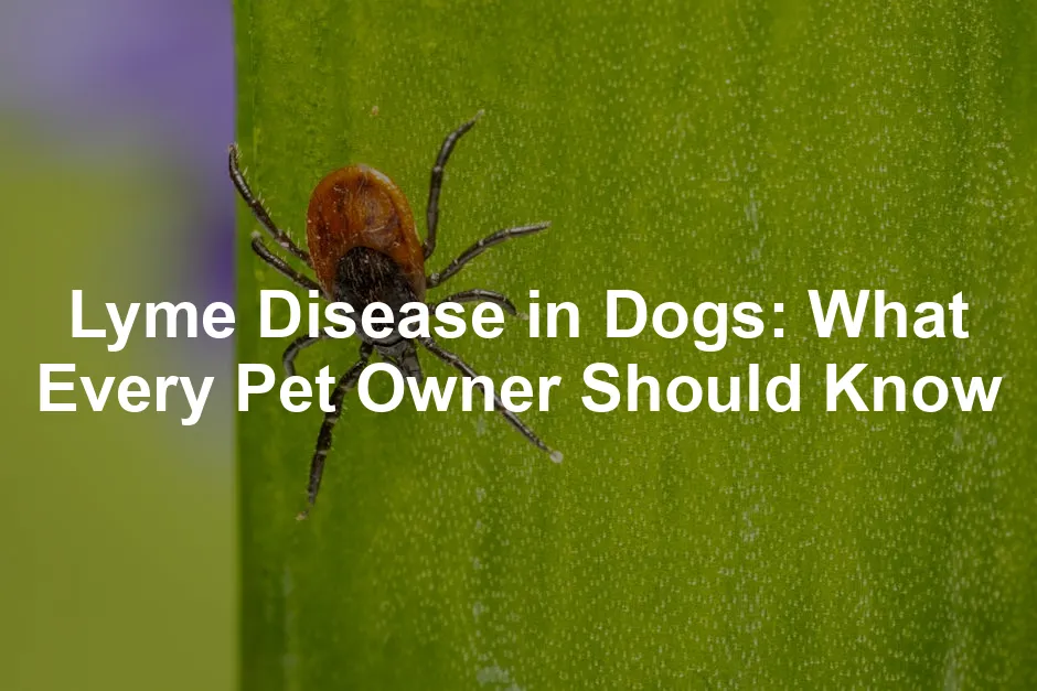Featured image for Lyme Disease in Dogs: What Every Pet Owner Should Know