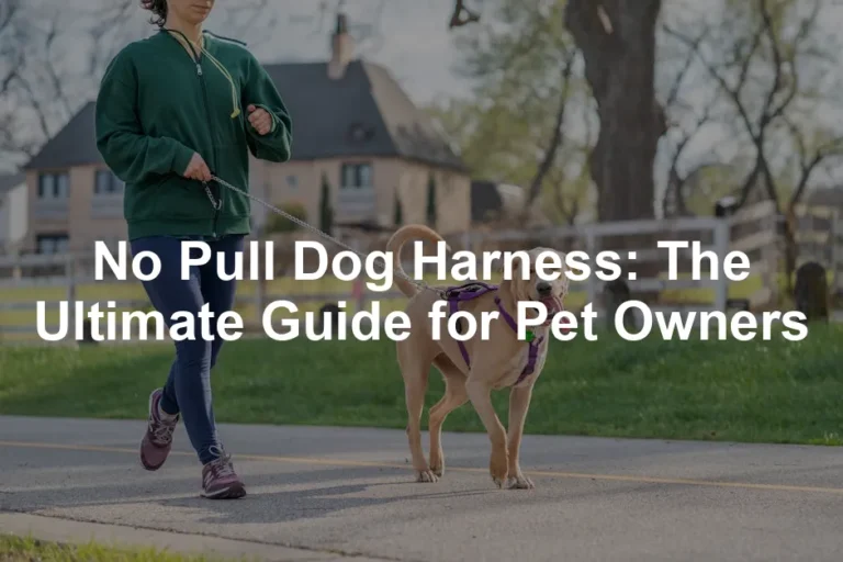 Featured image for No Pull Dog Harness: The Ultimate Guide for Pet Owners