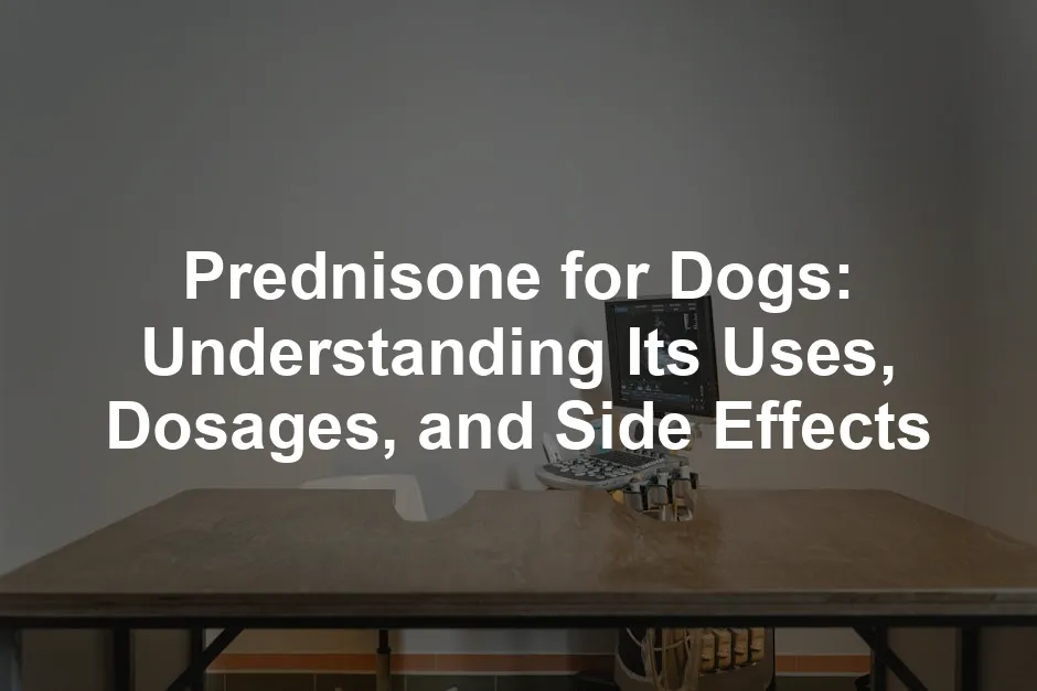 Featured image for Prednisone for Dogs: Understanding Its Uses, Dosages, and Side Effects