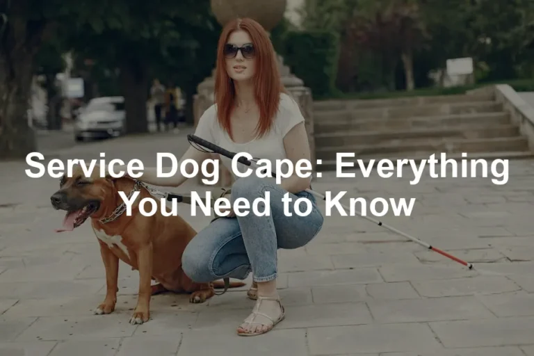 Featured image for Service Dog Cape: Everything You Need to Know