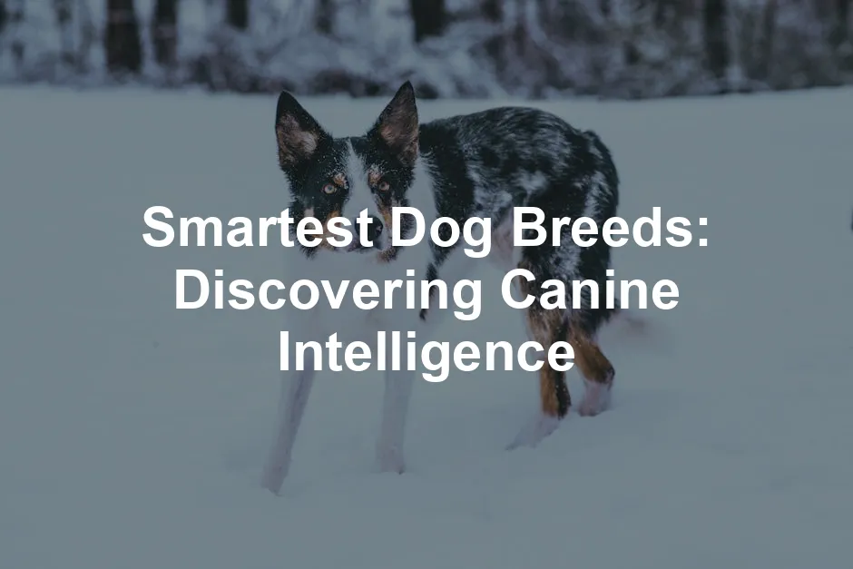 Featured image for Smartest Dog Breeds: Discovering Canine Intelligence