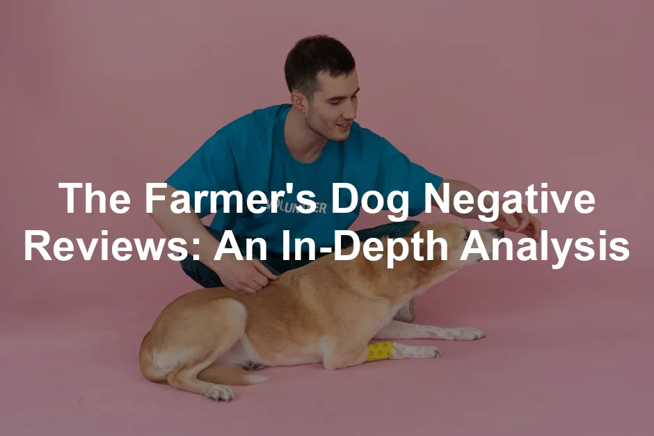 Featured image for The Farmer's Dog Negative Reviews: An In-Depth Analysis