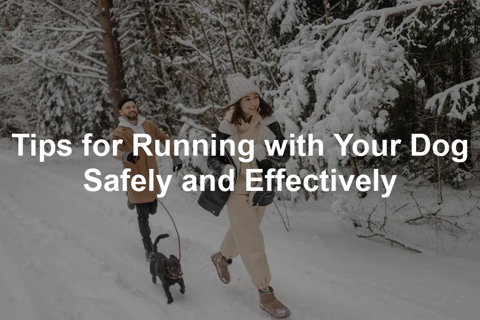 Featured image for Tips for Running with Your Dog Safely and Effectively