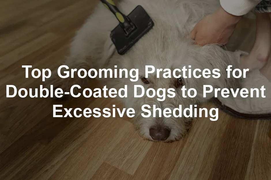 Featured image for Top Grooming Practices for Double-Coated Dogs to Prevent Excessive Shedding
