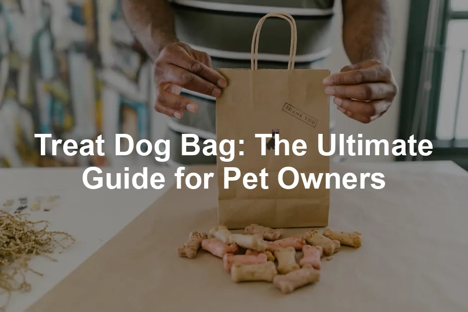 Featured image for Treat Dog Bag: The Ultimate Guide for Pet Owners