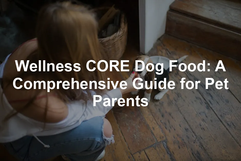 Featured image for Wellness CORE Dog Food: A Comprehensive Guide for Pet Parents