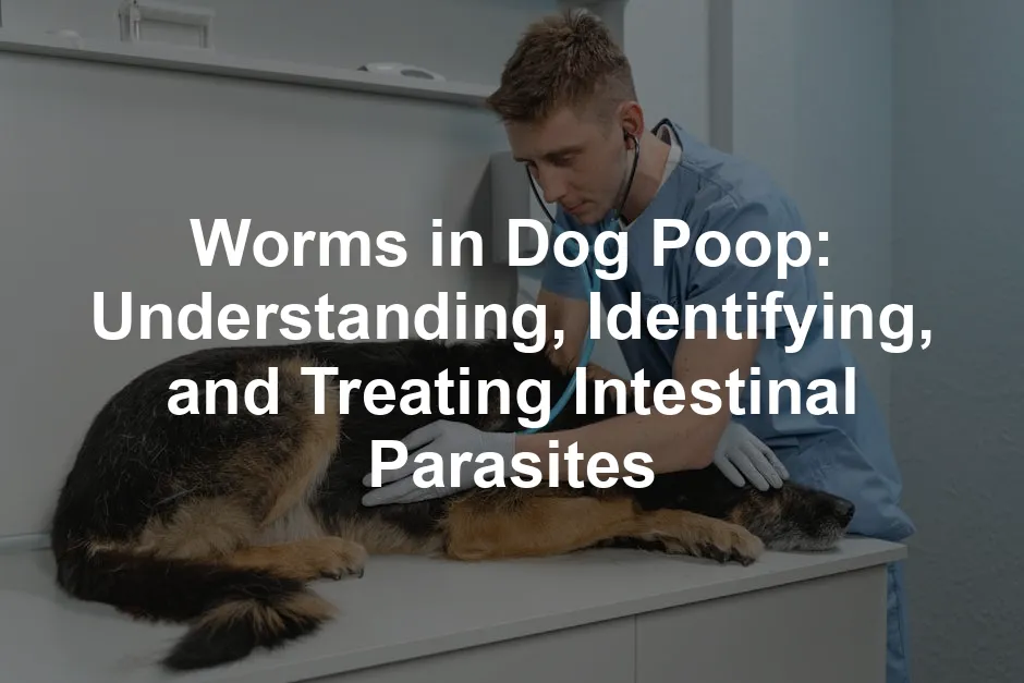 Featured image for Worms in Dog Poop: Understanding, Identifying, and Treating Intestinal Parasites