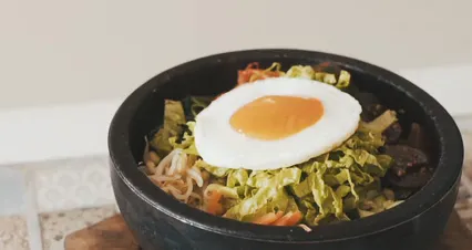 Horizontal video: Person mixing the food 5337027. Duration: 53 seconds. Resolution: 4096x2160