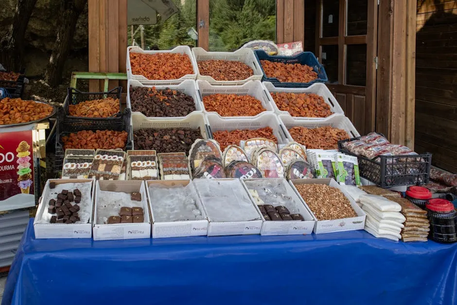 Delicious Dried Apricots and Sweets from Malatya