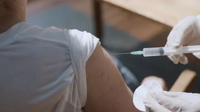 Horizontal video: Close up video of a person getting vaccinated 8945487. Duration: 13 seconds. Resolution: 3840x2160