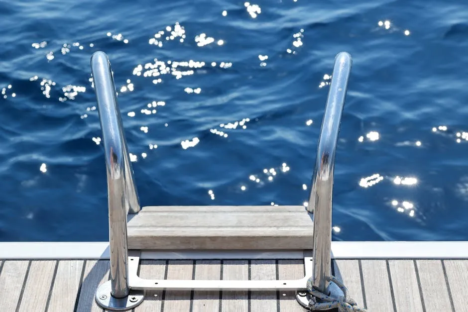 Photo of a Pool Ladder