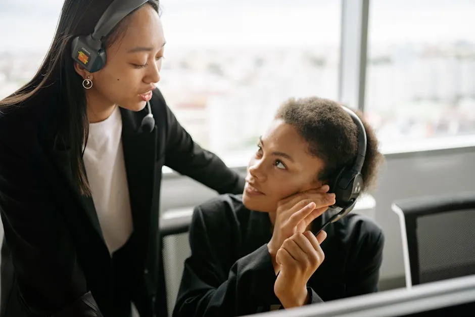 Women Having a Conversation