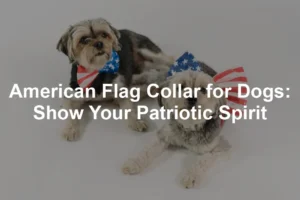 Featured image for American Flag Collar for Dogs: Show Your Patriotic Spirit