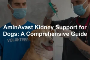 Featured image for AminAvast Kidney Support for Dogs: A Comprehensive Guide