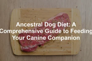 Featured image for Ancestral Dog Diet: A Comprehensive Guide to Feeding Your Canine Companion