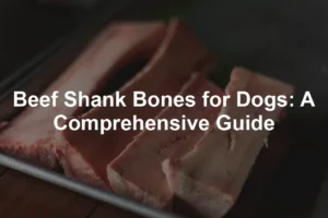 Featured image for Beef Shank Bones for Dogs: A Comprehensive Guide