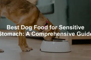 Featured image for Best Dog Food for Sensitive Stomach: A Comprehensive Guide