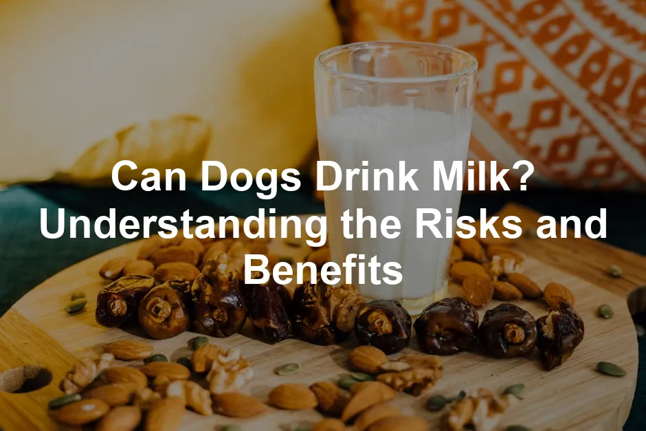 Featured image for Can Dogs Drink Milk? Understanding the Risks and Benefits