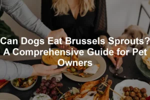 Featured image for Can Dogs Eat Brussels Sprouts? A Comprehensive Guide for Pet Owners