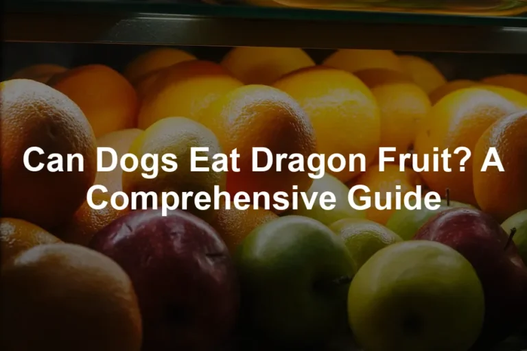 Featured image for Can Dogs Eat Dragon Fruit? A Comprehensive Guide