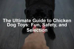 Featured image for The Ultimate Guide to Chicken Dog Toys: Fun, Safety, and Selection