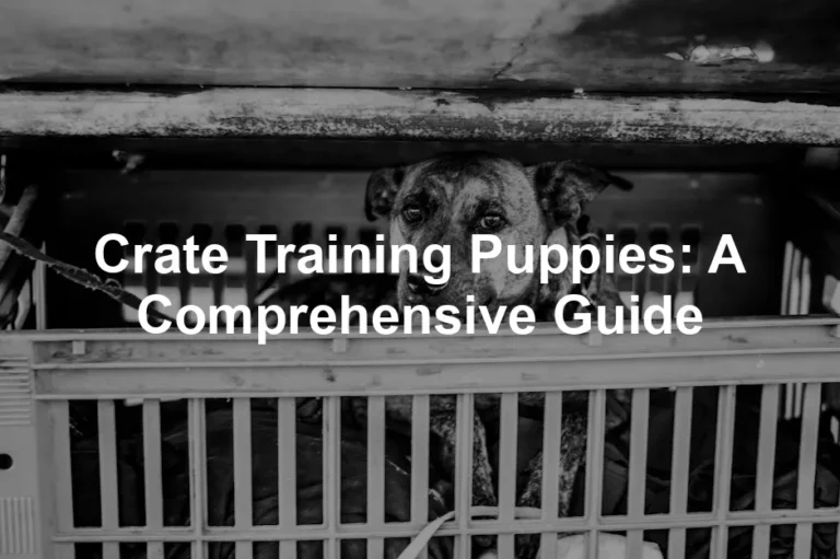 Featured image for Crate Training Puppies: A Comprehensive Guide