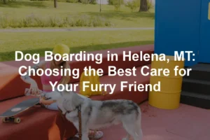 Featured image for Dog Boarding in Helena, MT: Choosing the Best Care for Your Furry Friend