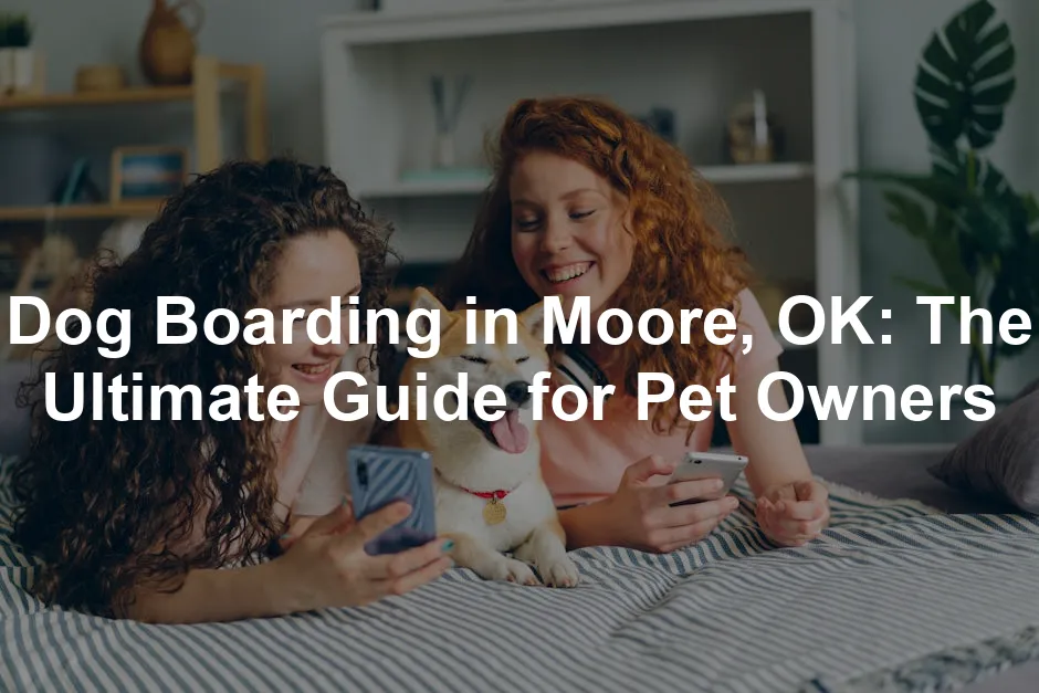 Featured image for Dog Boarding in Moore, OK: The Ultimate Guide for Pet Owners