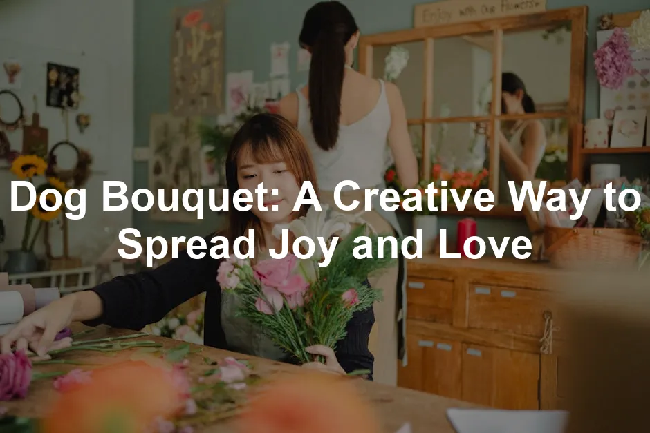 Featured image for Dog Bouquet: A Creative Way to Spread Joy and Love