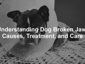 Featured image for Understanding Dog Broken Jaw: Causes, Treatment, and Care