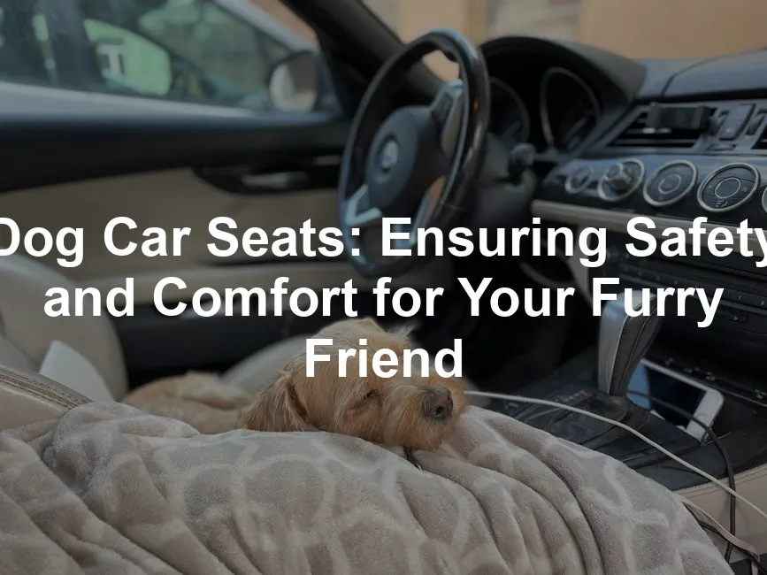 Featured image for Dog Car Seats: Ensuring Safety and Comfort for Your Furry Friend