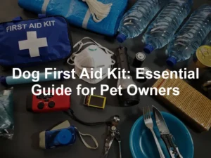 Featured image for Dog First Aid Kit: Essential Guide for Pet Owners