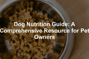 Featured image for Dog Nutrition Guide: A Comprehensive Resource for Pet Owners