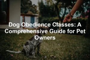 Featured image for Dog Obedience Classes: A Comprehensive Guide for Pet Owners