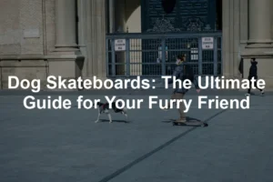 Featured image for Dog Skateboards: The Ultimate Guide for Your Furry Friend