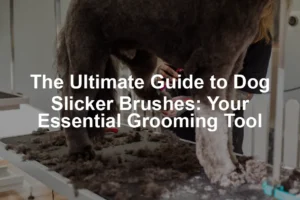 Featured image for The Ultimate Guide to Dog Slicker Brushes: Your Essential Grooming Tool