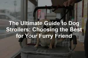 Featured image for The Ultimate Guide to Dog Strollers: Choosing the Best for Your Furry Friend