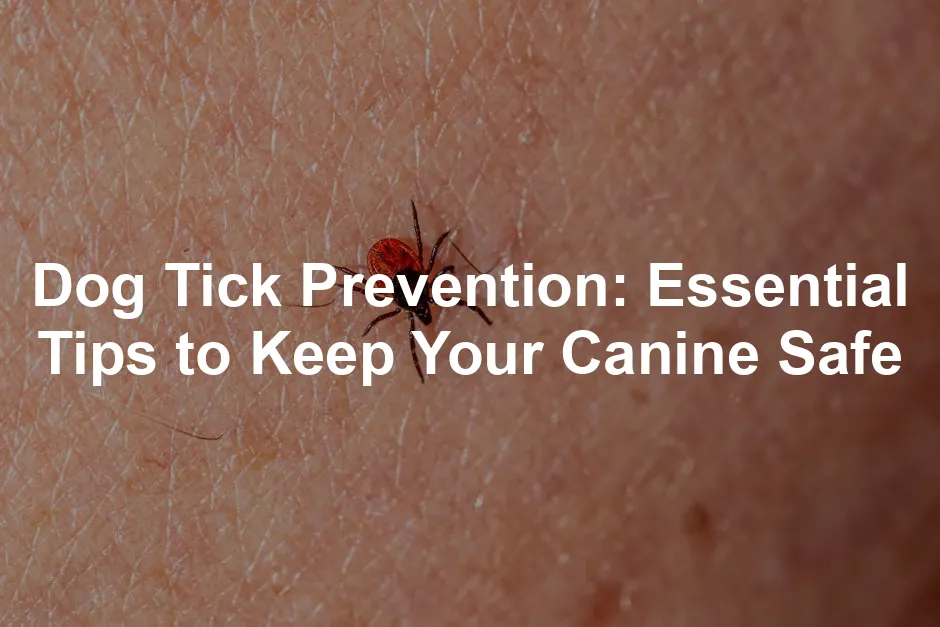Featured image for Dog Tick Prevention: Essential Tips to Keep Your Canine Safe
