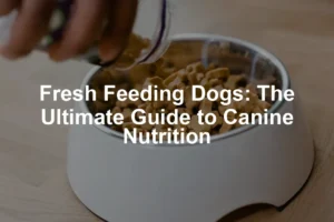 Featured image for Fresh Feeding Dogs: The Ultimate Guide to Canine Nutrition