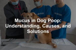 Featured image for Mucus in Dog Poop: Understanding, Causes, and Solutions