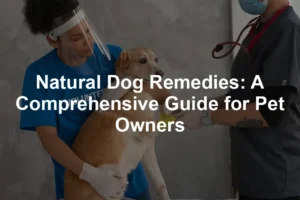 Featured image for Natural Dog Remedies: A Comprehensive Guide for Pet Owners