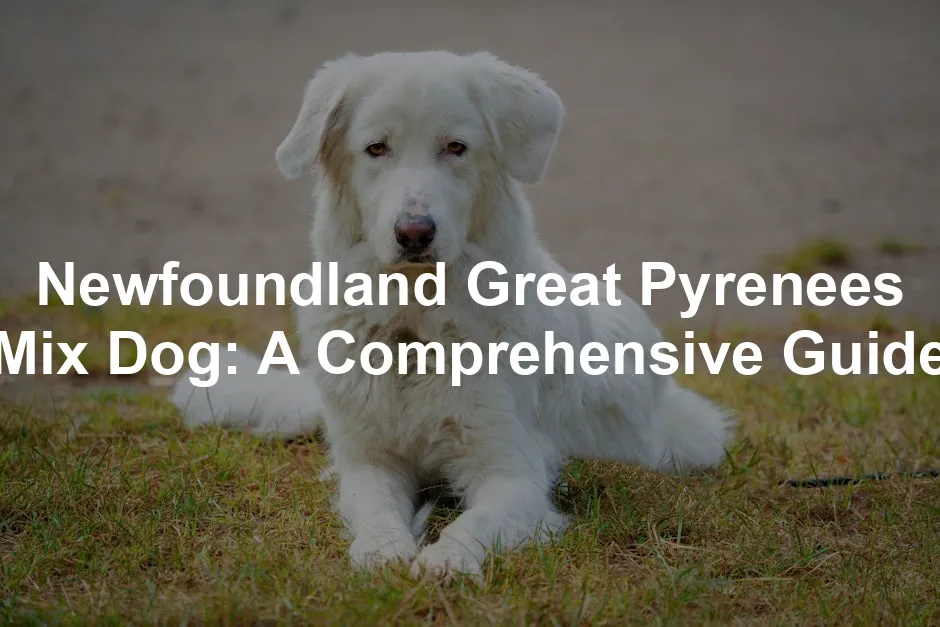 Featured image for Newfoundland Great Pyrenees Mix Dog: A Comprehensive Guide