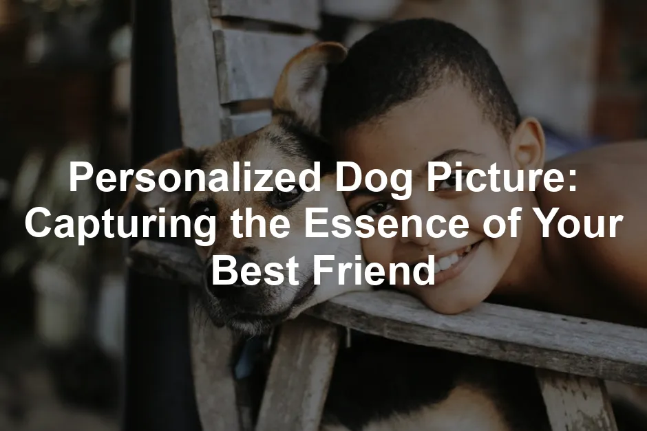 Featured image for Personalized Dog Picture: Capturing the Essence of Your Best Friend