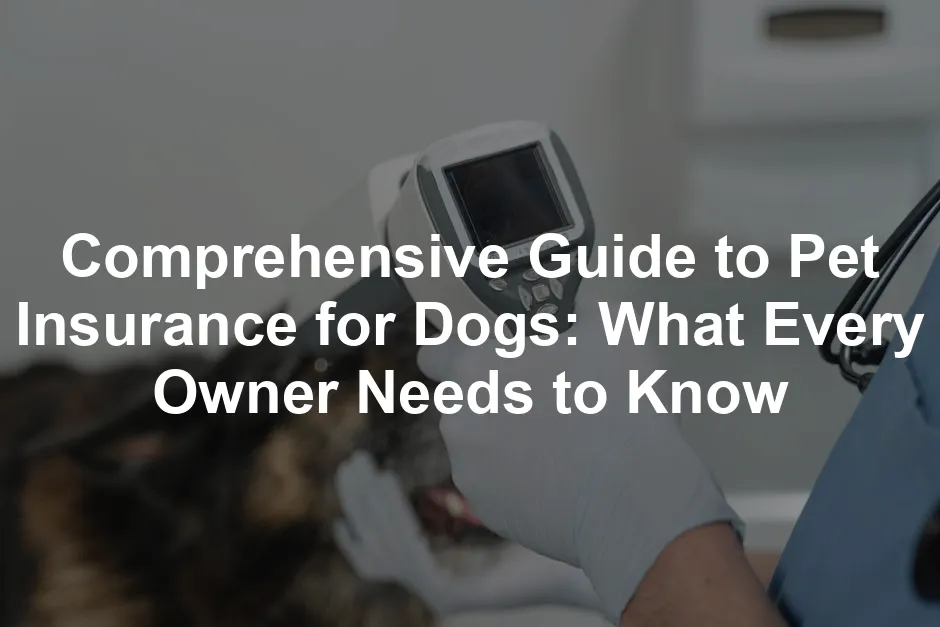Featured image for Comprehensive Guide to Pet Insurance for Dogs: What Every Owner Needs to Know