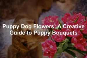 Featured image for Puppy Dog Flowers: A Creative Guide to Puppy Bouquets