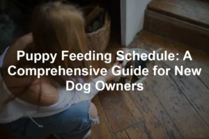 Featured image for Puppy Feeding Schedule: A Comprehensive Guide for New Dog Owners