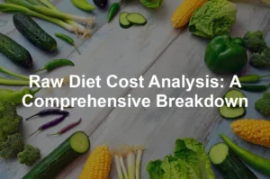 Featured image for Raw Diet Cost Analysis: A Comprehensive Breakdown