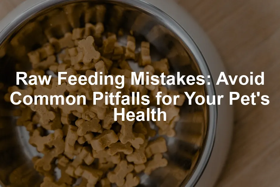 Featured image for Raw Feeding Mistakes: Avoid Common Pitfalls for Your Pet's Health